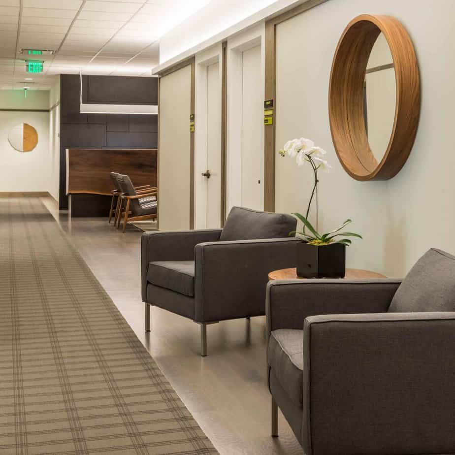 Beautiful lobby and seating area. Addiction Treatment in Wilton, CT