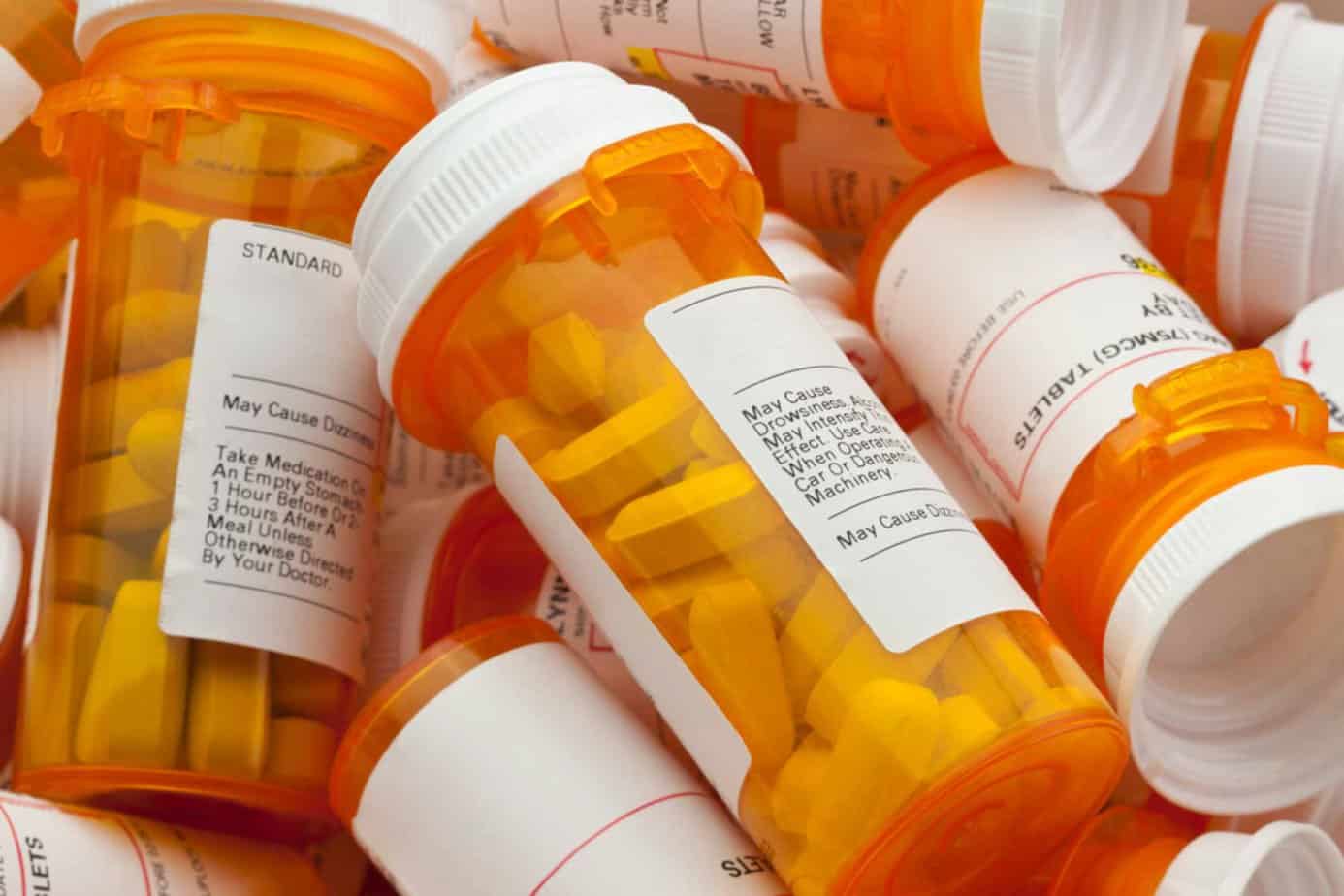 prescription pill bottles for Xanax use