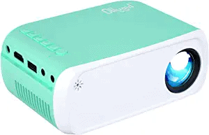 mint green projector