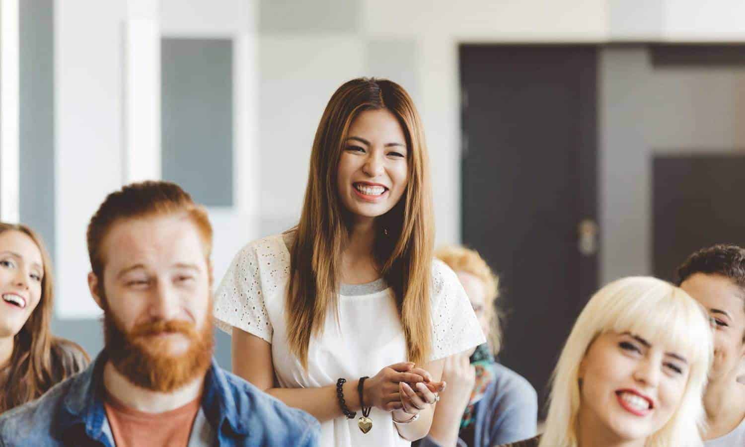 Events Woman Smiling