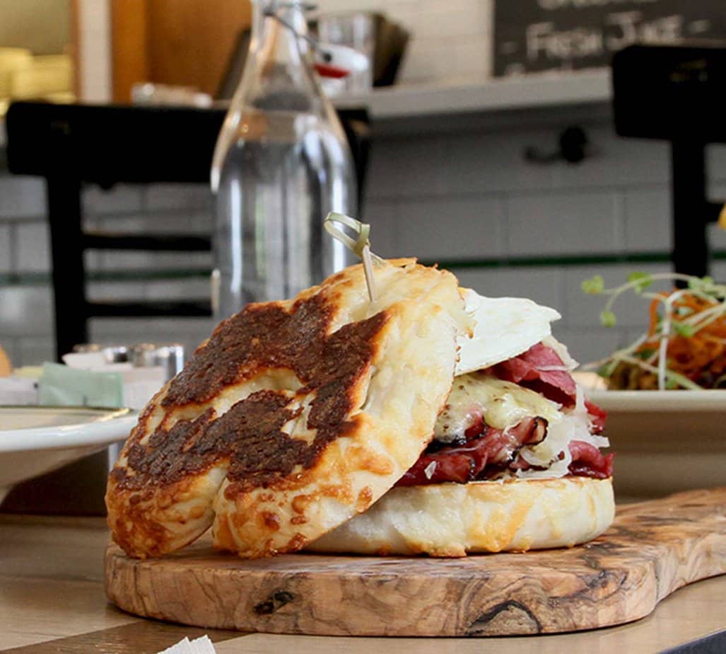 An incredible Italian sandwich from Mountainside Cafe in Connecticut.